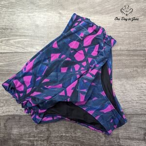 Coastal Blue High Waist Bikini Bottom Size S